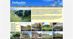 Desktop Screenshot of derbyshire-holidays.com